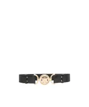 Versace Medusa Head-Buckle Elastic Band Belt S,XS,M Black