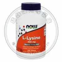 在飛比找蝦皮購物優惠-Now Foods賴氨酸L-Lysine片劑膠囊膠原合成50