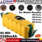 5500mAh 14.4V Ni-MH Battery for iRobot Roomba 500 600 700 800 Series 650 780 880