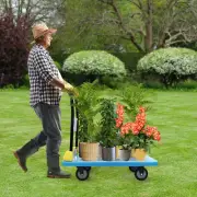 Folding Platform Trolley Hand Cart Heavy Duty Collapsible Hand Truck 400kg Load