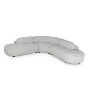 Ramiro Corner Sofa - Clay Grey