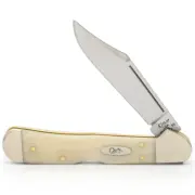CASE XX KNIVES NATURAL BONE MINI-COPPERLOCK W/SHIELD 3 5/8" POCKET KNIFE