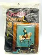 Columbia Minerva Creative Crewel!.. by Erica Wilson George Washington 7205 NEW