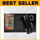 Large Translucent Induction Cooktop Protector Mat 20.4x30.7 In - Heat Resistant
