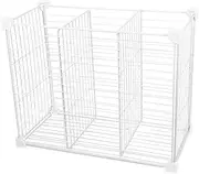 SEWACC Freezer Wire Baskets for Kitchen Storage Durable Organizer Bins for Chest and Upright Freezer Efficient Food Categorization and Ventilated Mesh Structure for Snacks