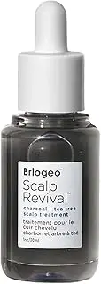 Briogeo Scalp Revival Charcoal + Tea Tree Scalp Treatment, Scalp Serum to Soothe a Dry, Flaky, Itchy Scalp, Vegan, Phalate & Paraben-Free, 1 oz