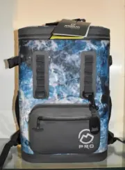 Magellan Outdoors Pro Explorer Leakproof 24-Can Fish Camo Backpack Cooler NWT