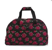 BETSEY JOHNSON Covered Roses Wheeled Weekender