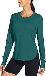 [WILLIT] Women's Sun Shirts UPF 50+ SPF Long Sleeve Hiking Lightweight Quick Dry UV Protection Outdoor Clothing