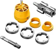 Pipe Threading Tool, Plumbing Maintenance Set, High-Performance for Pipe Threader Kit for Automotive and Industrial Repair