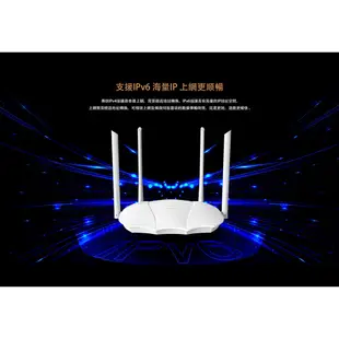 Tenda TX9 無線路由器 AX3000 全Giga 雙頻 WiFi分享器【訊號增強版】WiFi6 雙頻合一