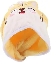 Beatifufu Cartoon Hair Drying Hat for Women Super Absorbent Quick Dry Hair Cap Coral Fleece Bath Head Wrap Towel for Wet Hair Hair Dry Wrap