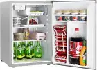 73L Bar Fridge, Mini Bar Fridge Portable Fridge with Freezer, Compact Refrigerat