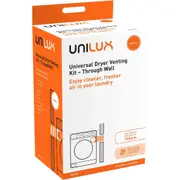 Unilux Universal Dryer Venting Kit Through Wall