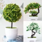 New Artificial Plants Bonsai Snowball Simulation Fake Flowers