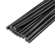 Mini Hot Glue Gun Sticks 11-inch x 0.27-inch for Glue Guns, Black 20pcs