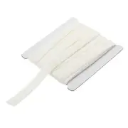 1/2 Inch Double Fold Bias Tape Continuous Bulk Bias Tape(Light White 6 Yards)