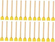 100Pcs Round Sponge Painting Brushes with Handles for DIY Art Projects Drawing Kit for Home and School Craft Activities