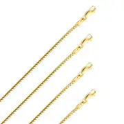 GOLD - 14K Yellow Gold 1.6mm Franco RD Chain
