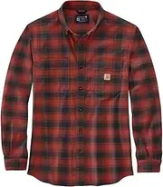 [CARHARTT] Plaid Flannel Relaxed Fit Shirt