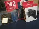 Nintendo Switch 2 + Mario Kart World Console Bundle Brand New Pro Controller