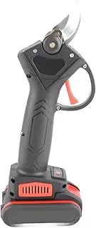 Electric Pruning Shear with Storage Box Battery Powered Tree Branch Pruner One‑hand Operation Branch Scissors AC100‑240V (AU Plug)