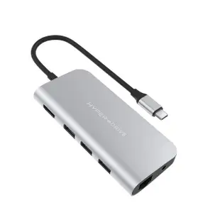 【HyperDrive】9-in-1 USB-C Hub-銀(HyperDrive)