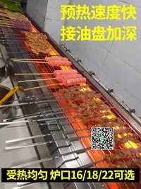 在飛比找露天拍賣優惠-厚山無煙電燒烤爐商用電烤爐光波兩側加熱烤羊肉串側火日式烤面筋