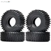 2.2" Rubber 128mm Tyre Tire fit 1:10 RC Axial YETI Traxxas TRX-4 KM2 RR10 RC4WD