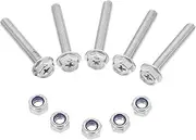 Metal Nuts and Washers Kit 304 Stainless Steel Bolts Assortment for Easy Installation Repair