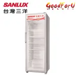 ※免運※SANLUX台灣三洋 400L 直立式冷藏櫃 SRM-400RA