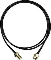 Rydocyee SMA Extension Cable 3ft, SMA Male to Female Low Loss RG174 Coaxial Cable Extender for SDR, Wireless Security Camera, Network System, GPS LTE 4G 5G WiFi Radio Antennas