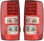 Pair LED Tail Light Rear Brake Lamp LH+RH For Holden Colorado RG 2012-2019 LTZ LS Z71 LT C-Shape Led Type