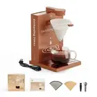 Portable Detachable One Cup Coffee Maker,Automatic Pour Over Coffee Maker, Po...