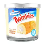 Hostess Twinkie Scented 14oz Candle - 3 Wick Candy Scent Jar Candle