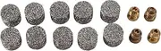 4 Pieces Foam Cannon Orifice Nozzle Tips and 10 Pieces Foam Maker, Universal 1.1 mm Thread Nozzle and Mesh Filter