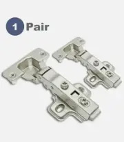 2 Pair (4 Pcs) NUVO Kitchen Cabinet 35mm Soft Close Hinges, Free Shipping