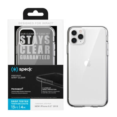Speck 130024-5085 Slim Clear Case for iPhone 11 Pro Max
