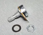 B250K 250K Linear Alpha 18T Spline 16mm Single Horizontal PCB Potentiometer