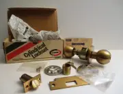 CORBIN 863-455 CYLINDRICAL LOCKSET With KEYS NOS IN BOX SAFE ROOM GUN CLOSET NOS