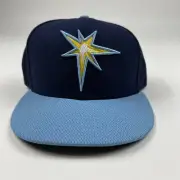New Era 59Fifty Prolight navy MLB Tampa Bay Rays Fitted 7 1/2 Cap SHIPS IN BOX