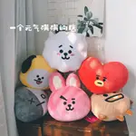 【台灣熱賣】INS韓國BTS防彈少年團BT21抱枕金泰亨明星衕款玩偶公仔毛絨玩具