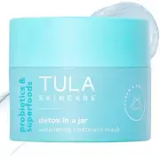 TULA Skin Care Detox in a Jar - Exfoliating Treatment Mask with Hydrating Vitami