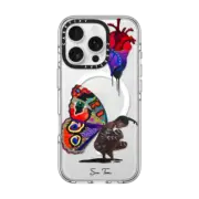 iPhone 16 Pro Clear Case MagSafe Compatible METAMORPHOSIS IPHONE CASE BY SUE TSAI