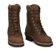 Chippewa Super DNA 9" Steel Toe Insulated Logger Boot, Style#59405, SZ 11.5 EEE