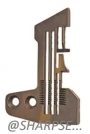 THROAT PLATE #E800 fits SIRUBA 737-504M2-04 3 THREAD OVERLOCK
