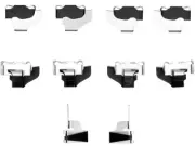 For 2005-2012 Ford F350 Super Duty Brake Hardware Kit Dynamic Friction 45435SN (for: Ford)