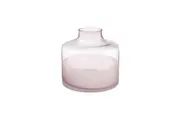 Linen House Daphne 16cm Glass Vase Home/Living Room/Tabletop Decor Pink