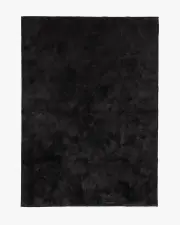 150' x 215' | Machine Washable Runner Rug | Kid & Pet Friendly | Indoor Rug | Ink Black Plush Rug | Ruggable