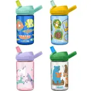 Camelbak Eddy+ Kids water bottle 400ml spill proof flip top flask - ltd edition